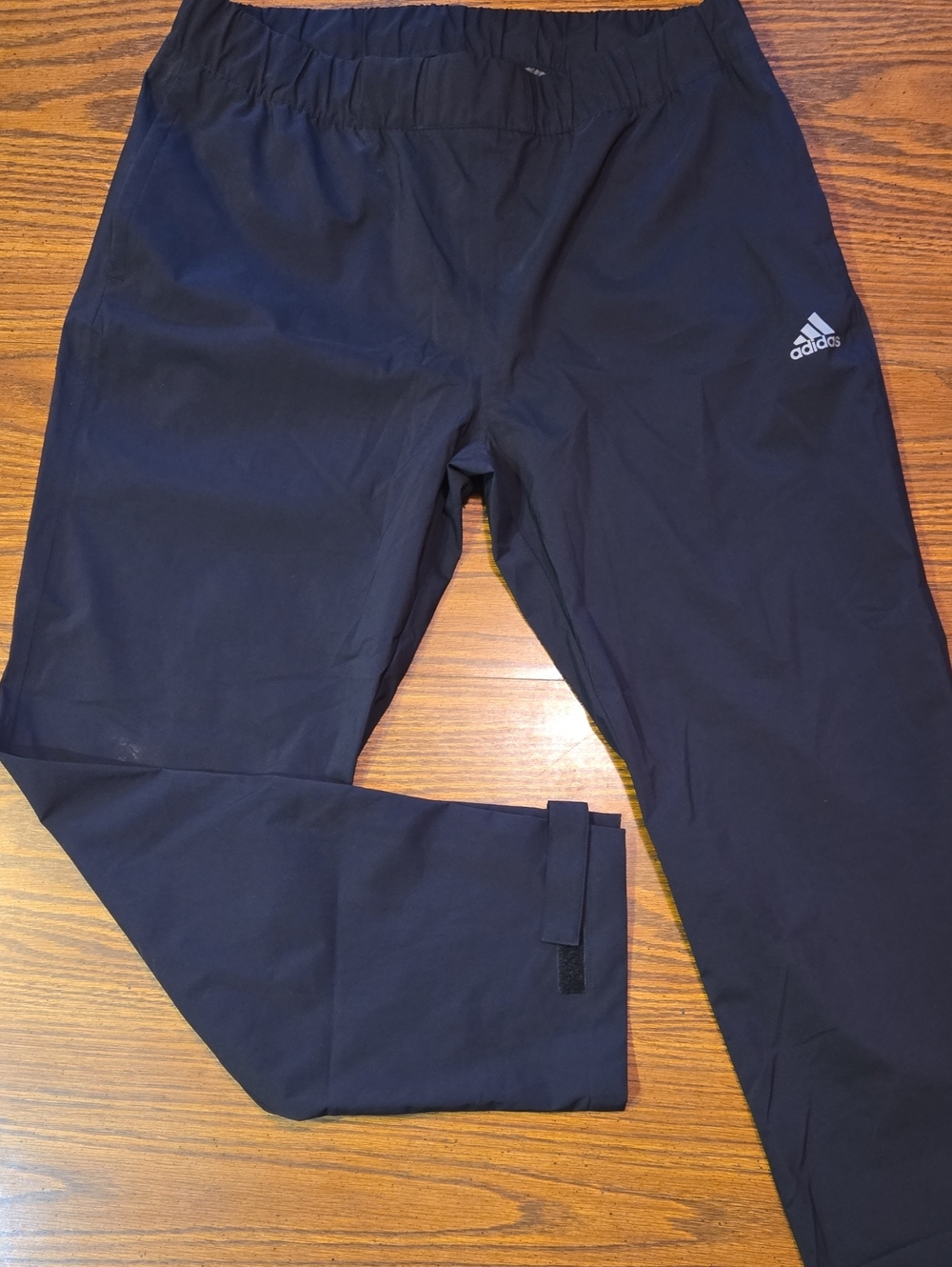 adidas Black Athletic Track Pants with Logo